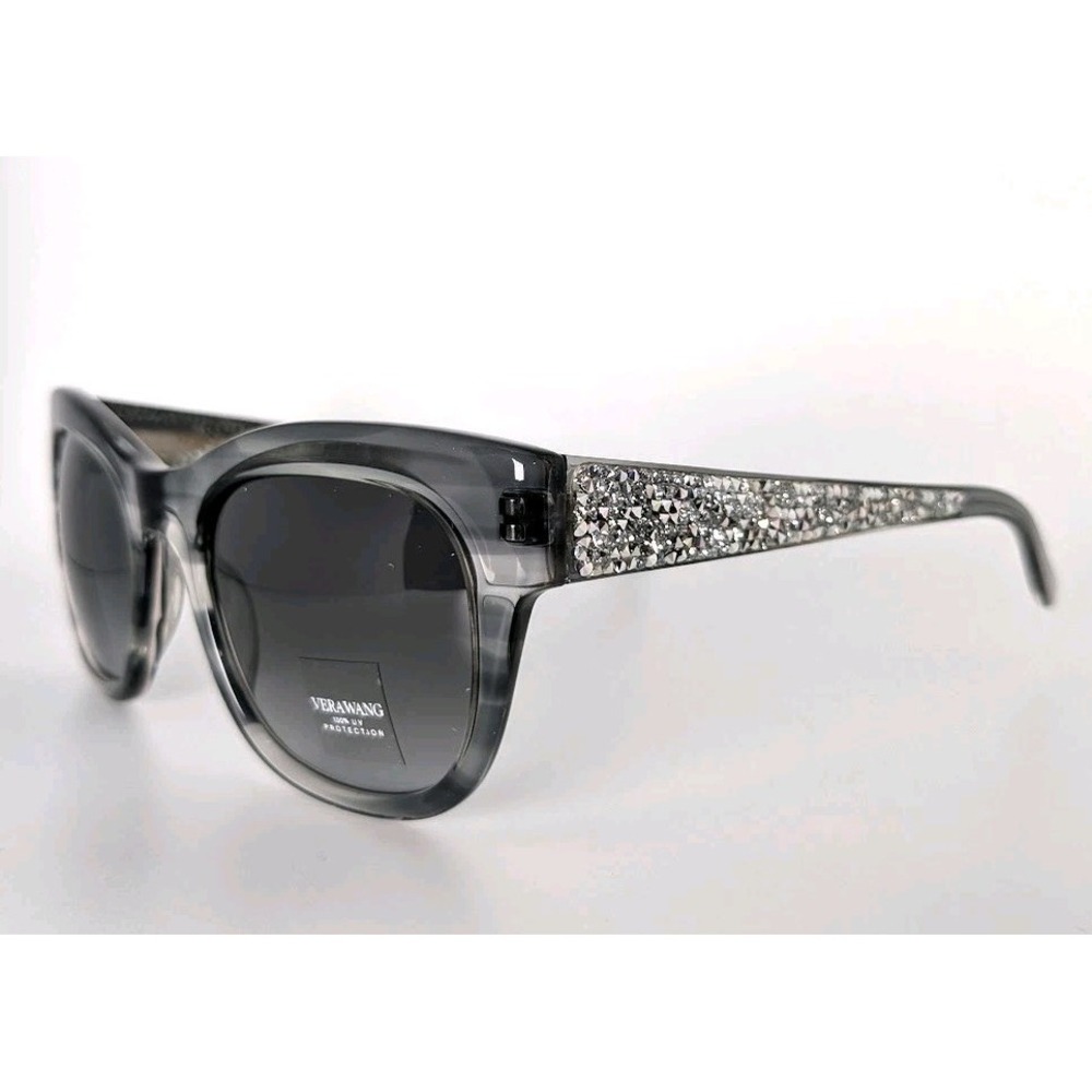 Vera Wang Sunglasses Women's Cat Eye Mea Grey 52mm Grey Gradient Lens Brand New